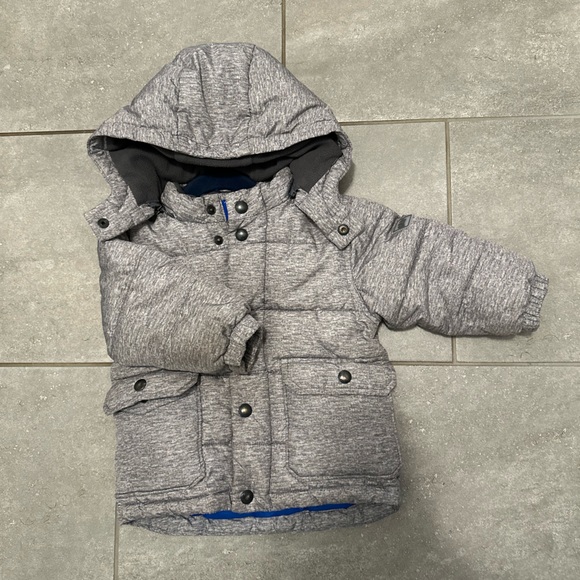 Baby Gap gray winter coat 12-18months - Picture 1 of 4